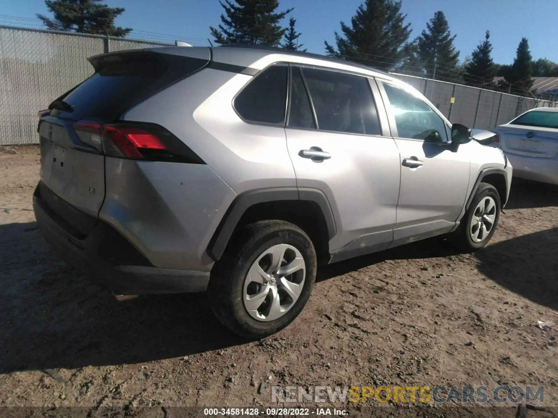 4 Фотография поврежденного автомобиля 2T3H1RFV6MC144078 TOYOTA RAV4 2021