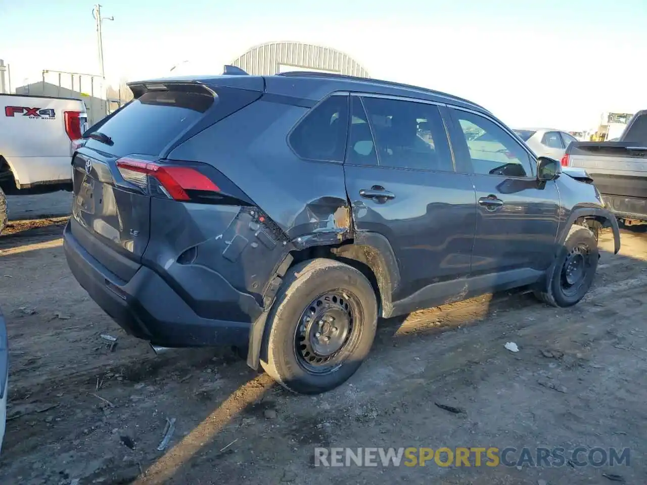 3 Photograph of a damaged car 2T3H1RFV6MC155257 TOYOTA RAV4 2021