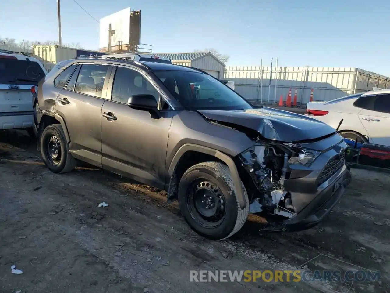 4 Фотография поврежденного автомобиля 2T3H1RFV6MC155257 TOYOTA RAV4 2021