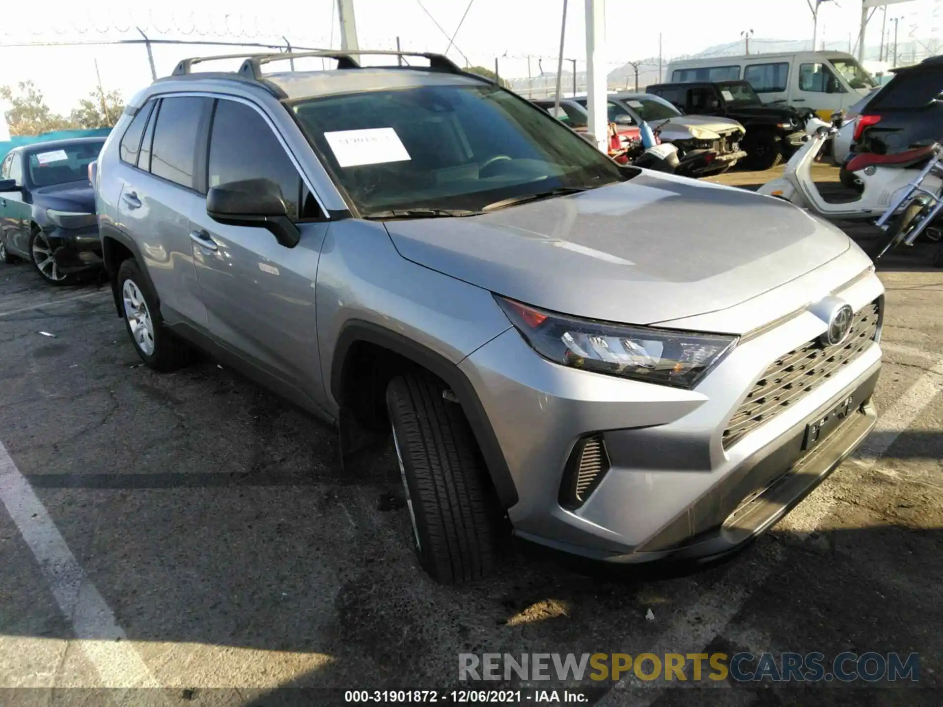 1 Photograph of a damaged car 2T3H1RFV6MW103853 TOYOTA RAV4 2021