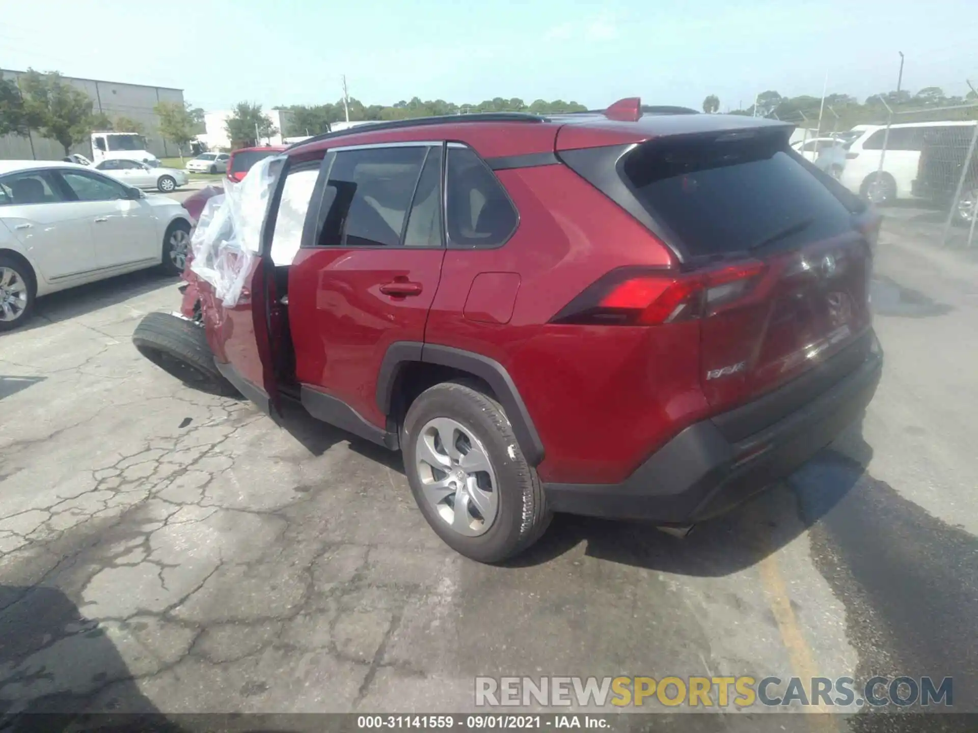 3 Photograph of a damaged car 2T3H1RFV6MW105263 TOYOTA RAV4 2021