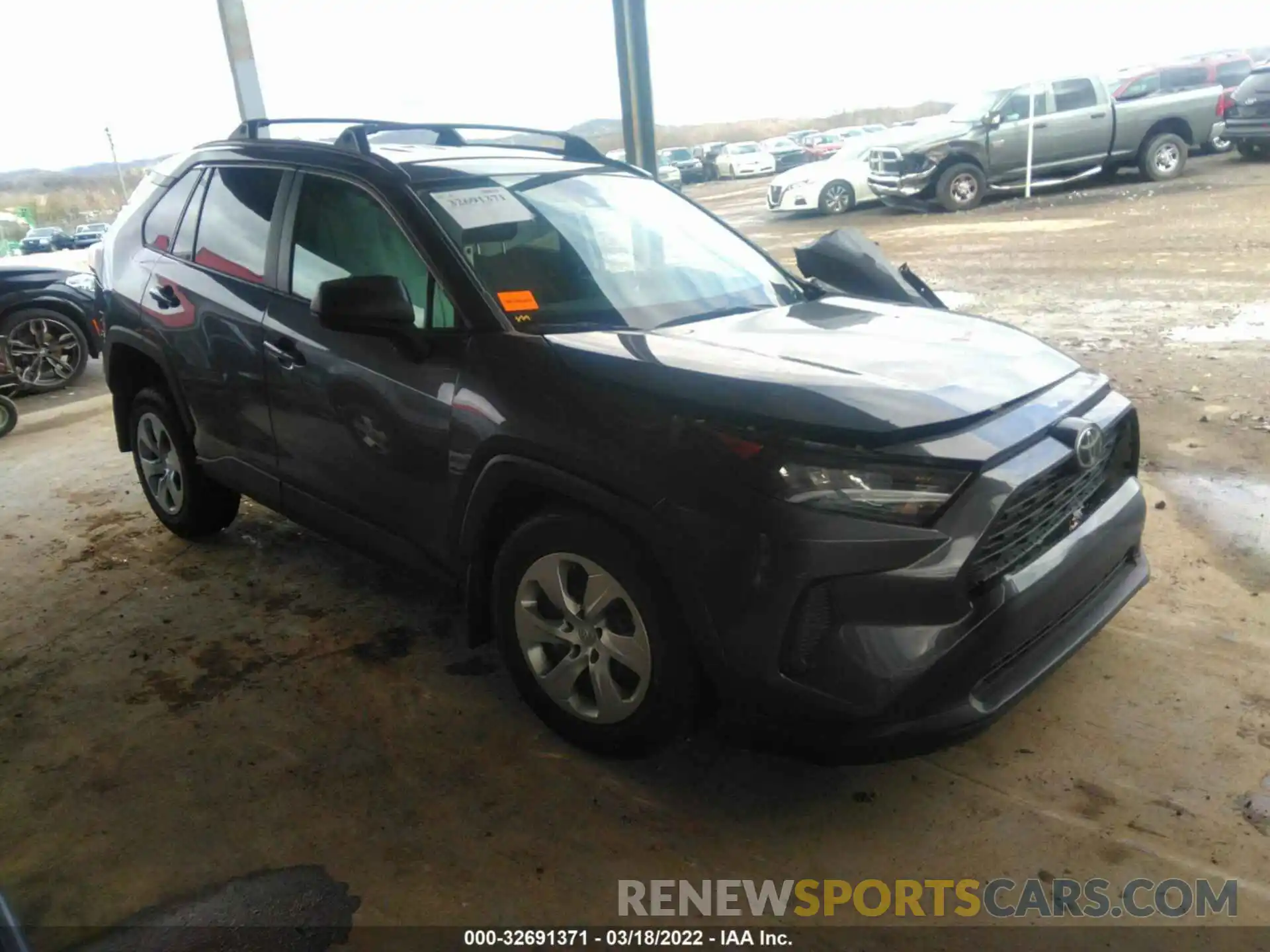 1 Фотография поврежденного автомобиля 2T3H1RFV6MW106753 TOYOTA RAV4 2021