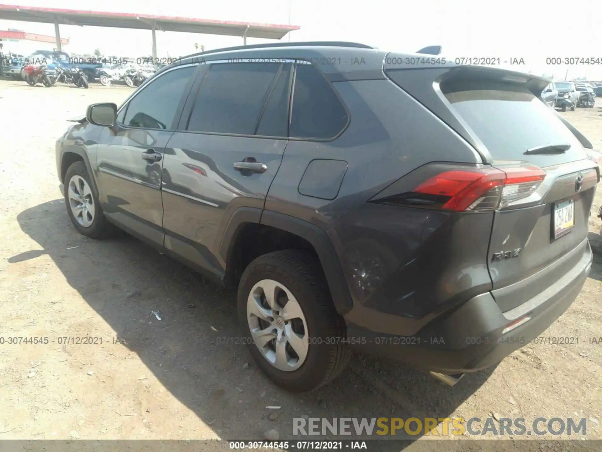 3 Photograph of a damaged car 2T3H1RFV6MW109961 TOYOTA RAV4 2021