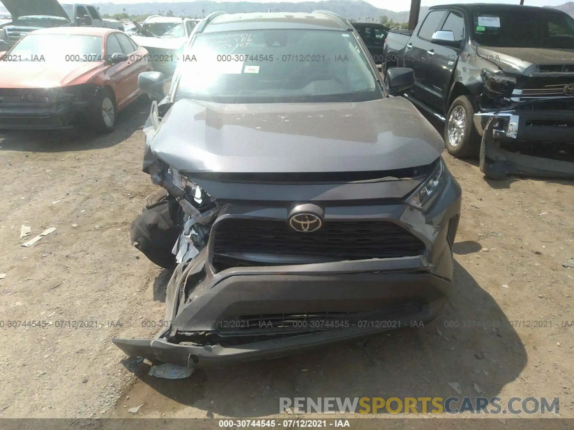 6 Photograph of a damaged car 2T3H1RFV6MW109961 TOYOTA RAV4 2021