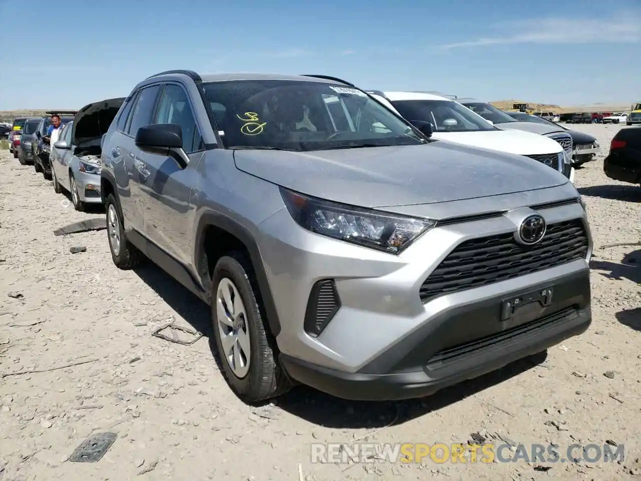 1 Фотография поврежденного автомобиля 2T3H1RFV6MW123133 TOYOTA RAV4 2021