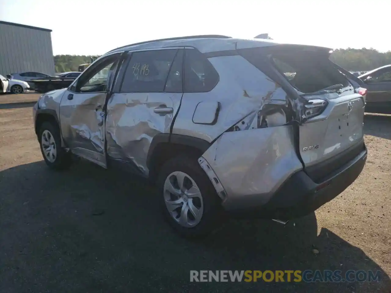 3 Photograph of a damaged car 2T3H1RFV6MW128459 TOYOTA RAV4 2021