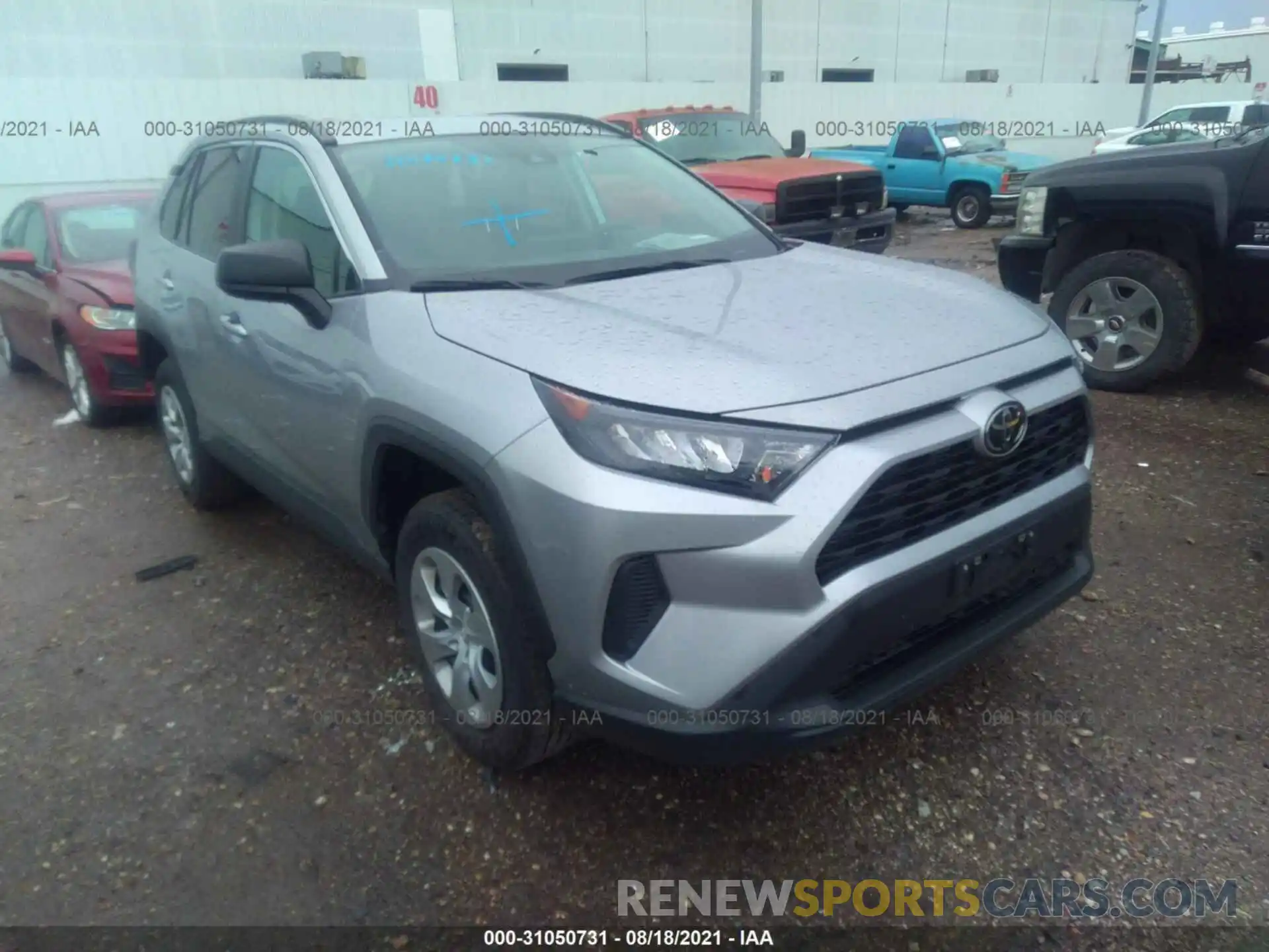 1 Фотография поврежденного автомобиля 2T3H1RFV6MW136397 TOYOTA RAV4 2021