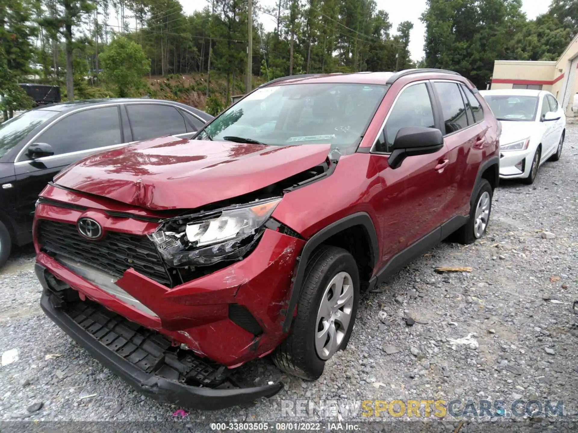 2 Фотография поврежденного автомобиля 2T3H1RFV6MW136867 TOYOTA RAV4 2021