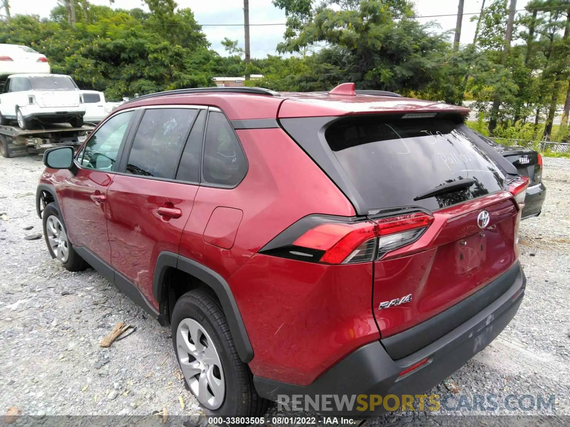 3 Photograph of a damaged car 2T3H1RFV6MW136867 TOYOTA RAV4 2021