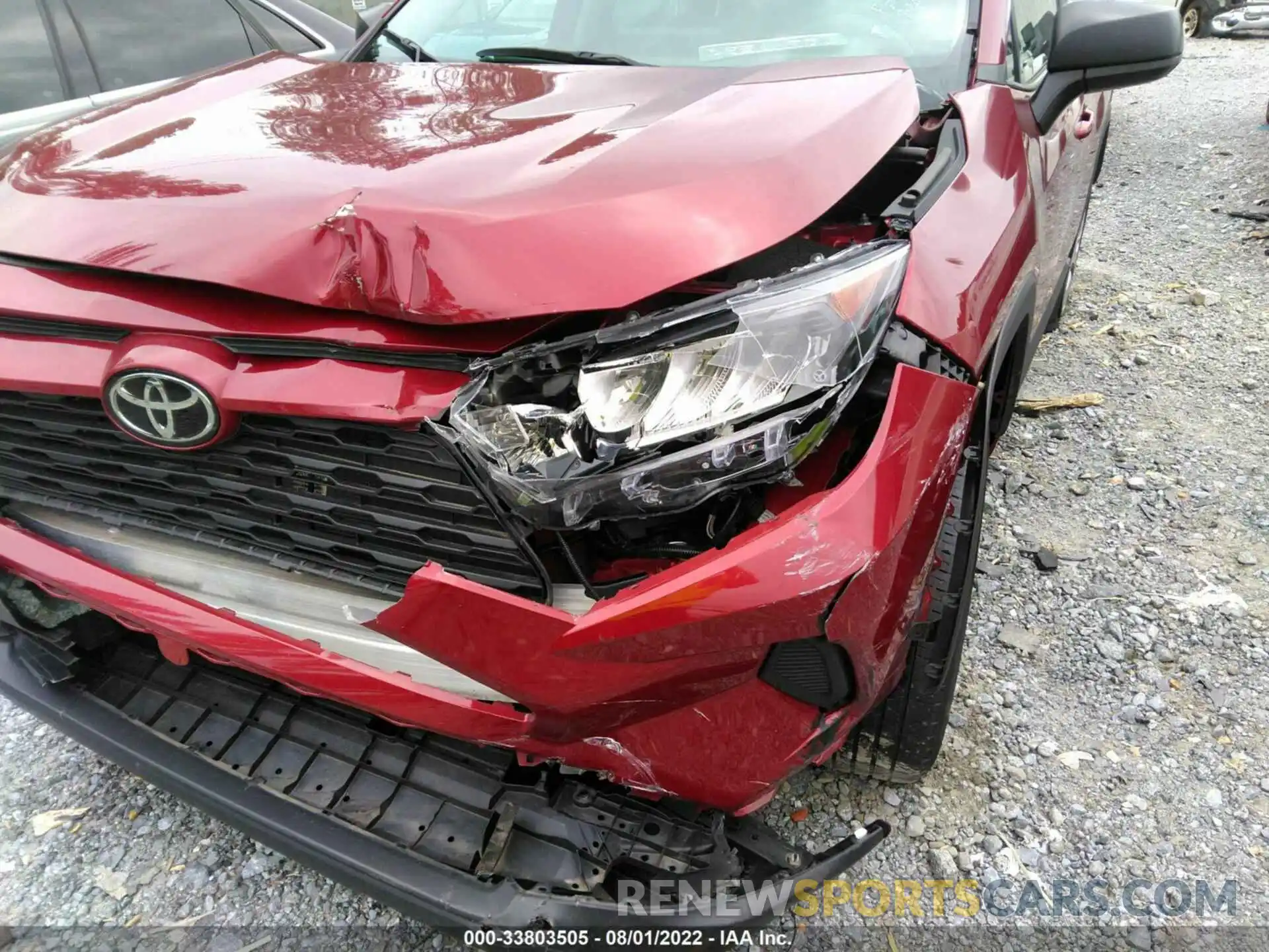 6 Photograph of a damaged car 2T3H1RFV6MW136867 TOYOTA RAV4 2021