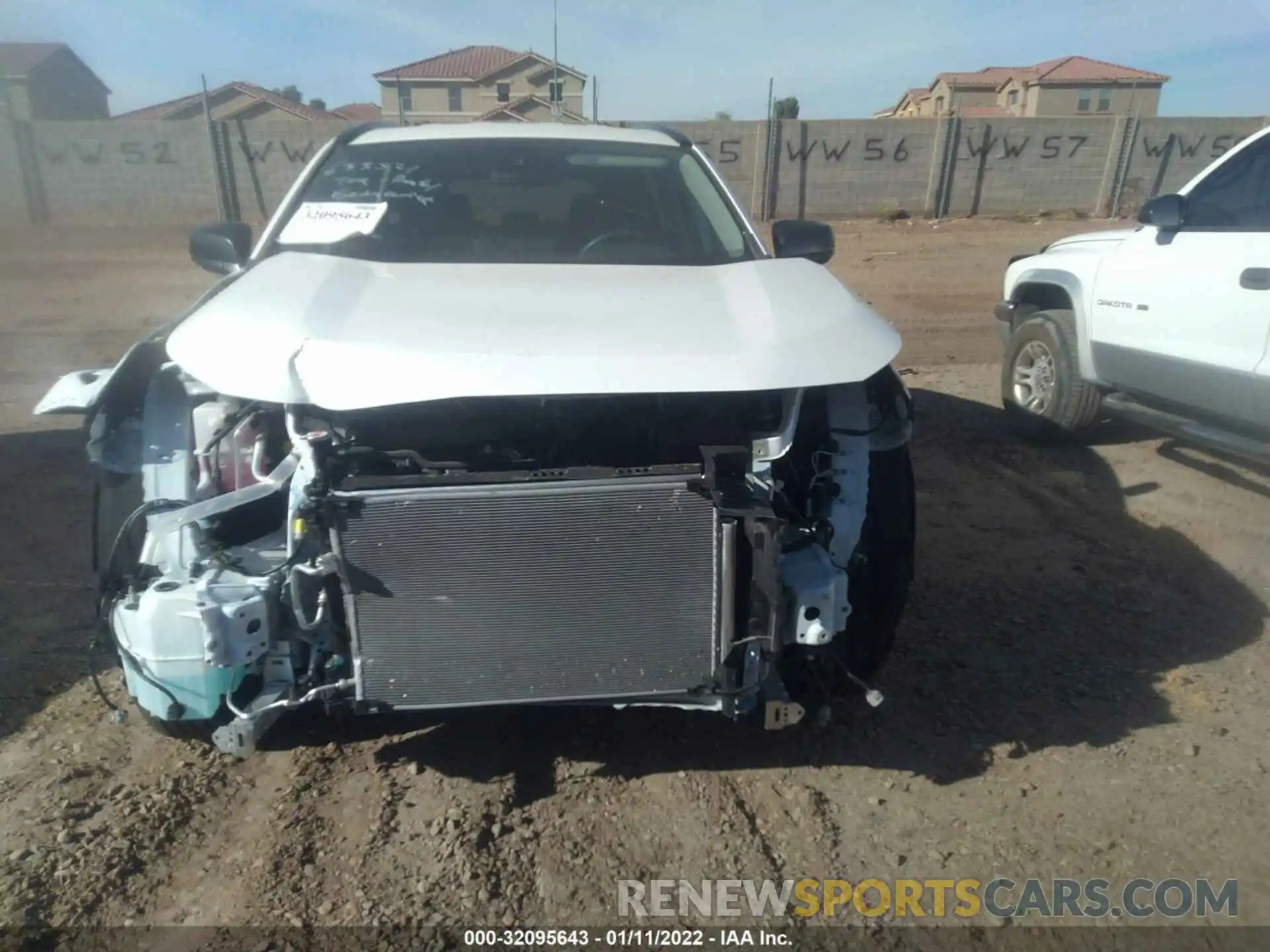 6 Photograph of a damaged car 2T3H1RFV6MW139462 TOYOTA RAV4 2021