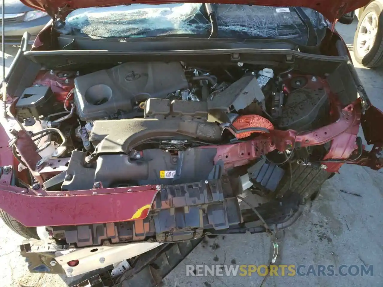 7 Photograph of a damaged car 2T3H1RFV6MW140983 TOYOTA RAV4 2021