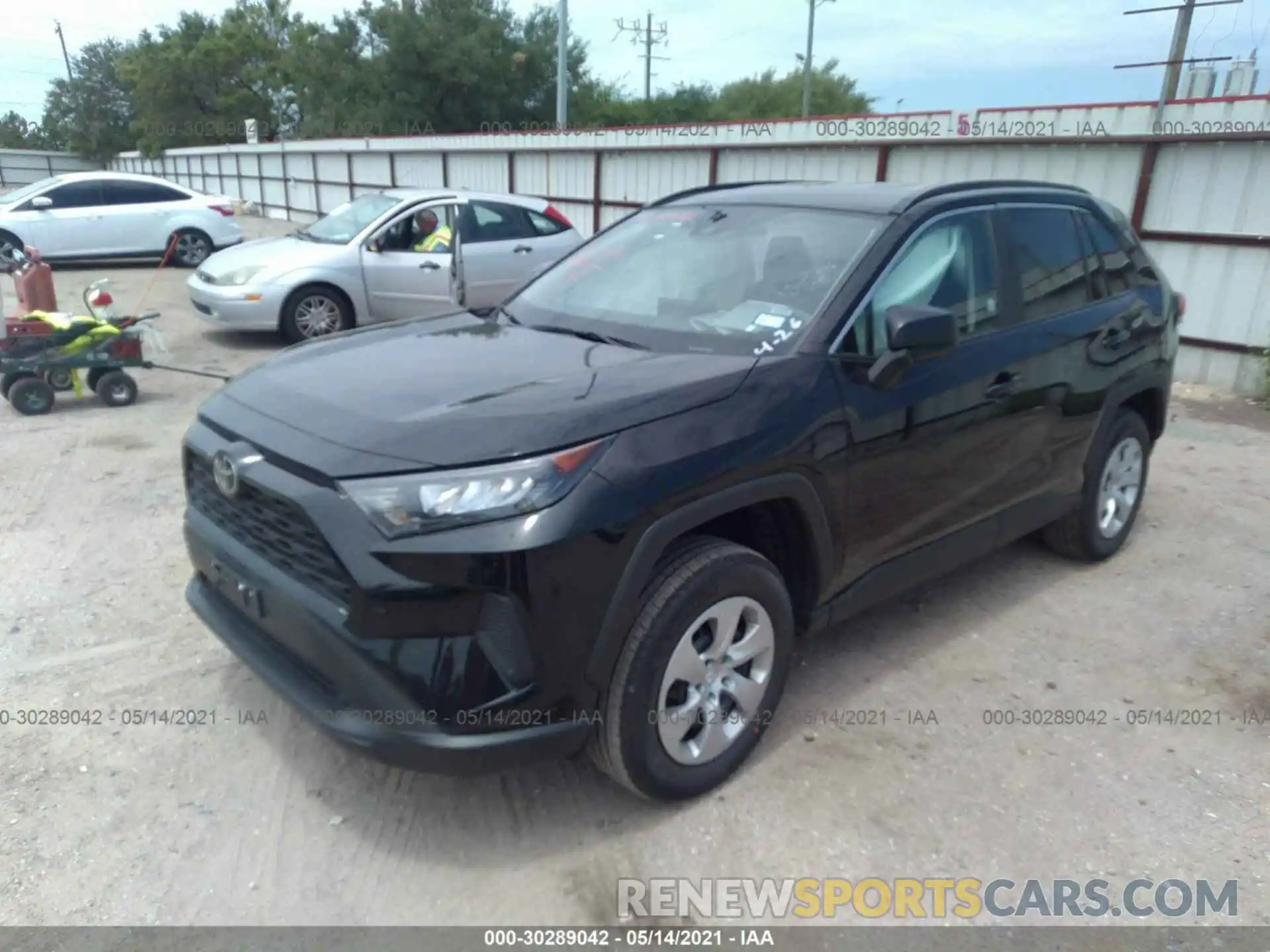 2 Фотография поврежденного автомобиля 2T3H1RFV6MW143642 TOYOTA RAV4 2021