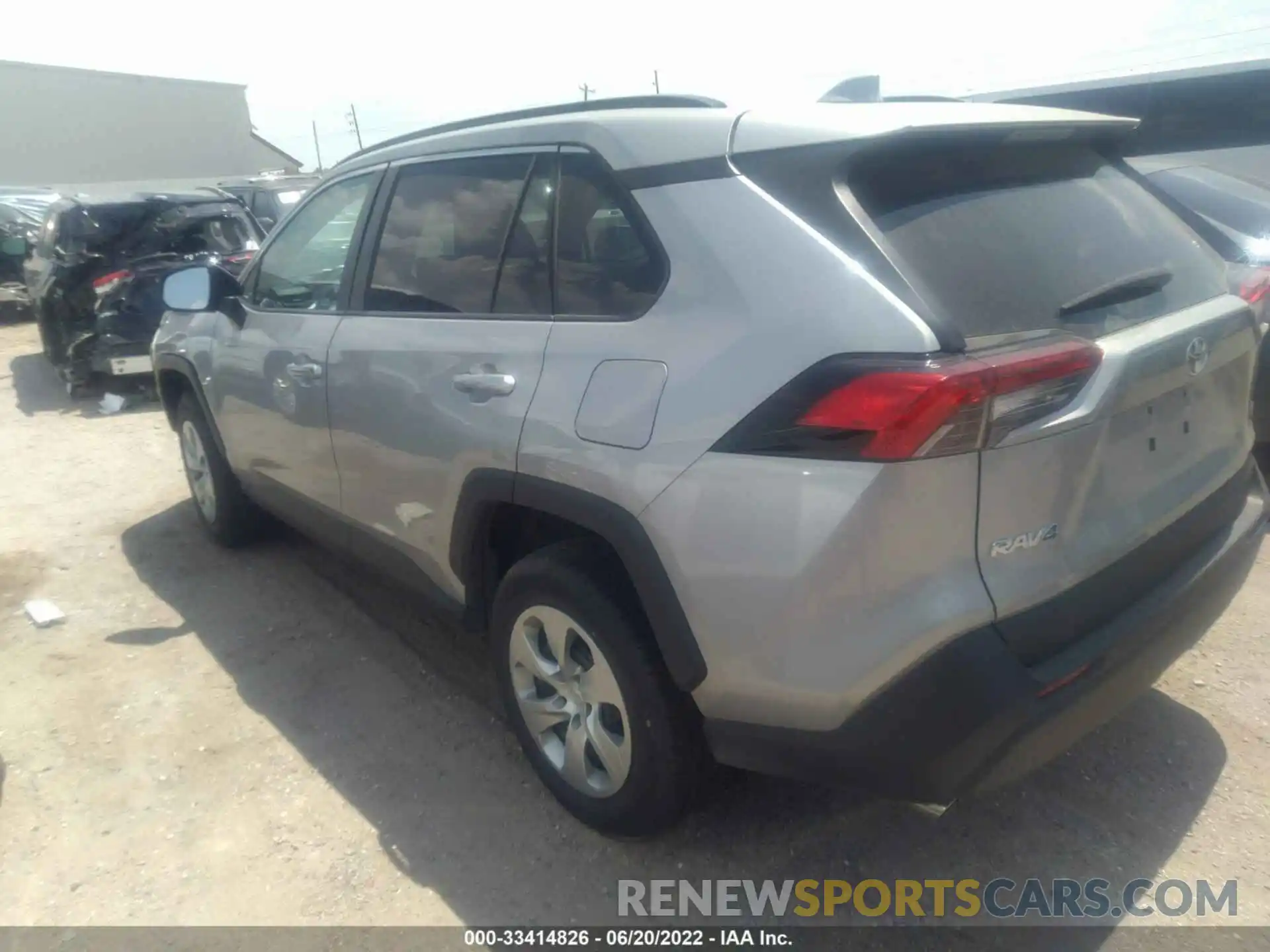 3 Photograph of a damaged car 2T3H1RFV6MW155466 TOYOTA RAV4 2021