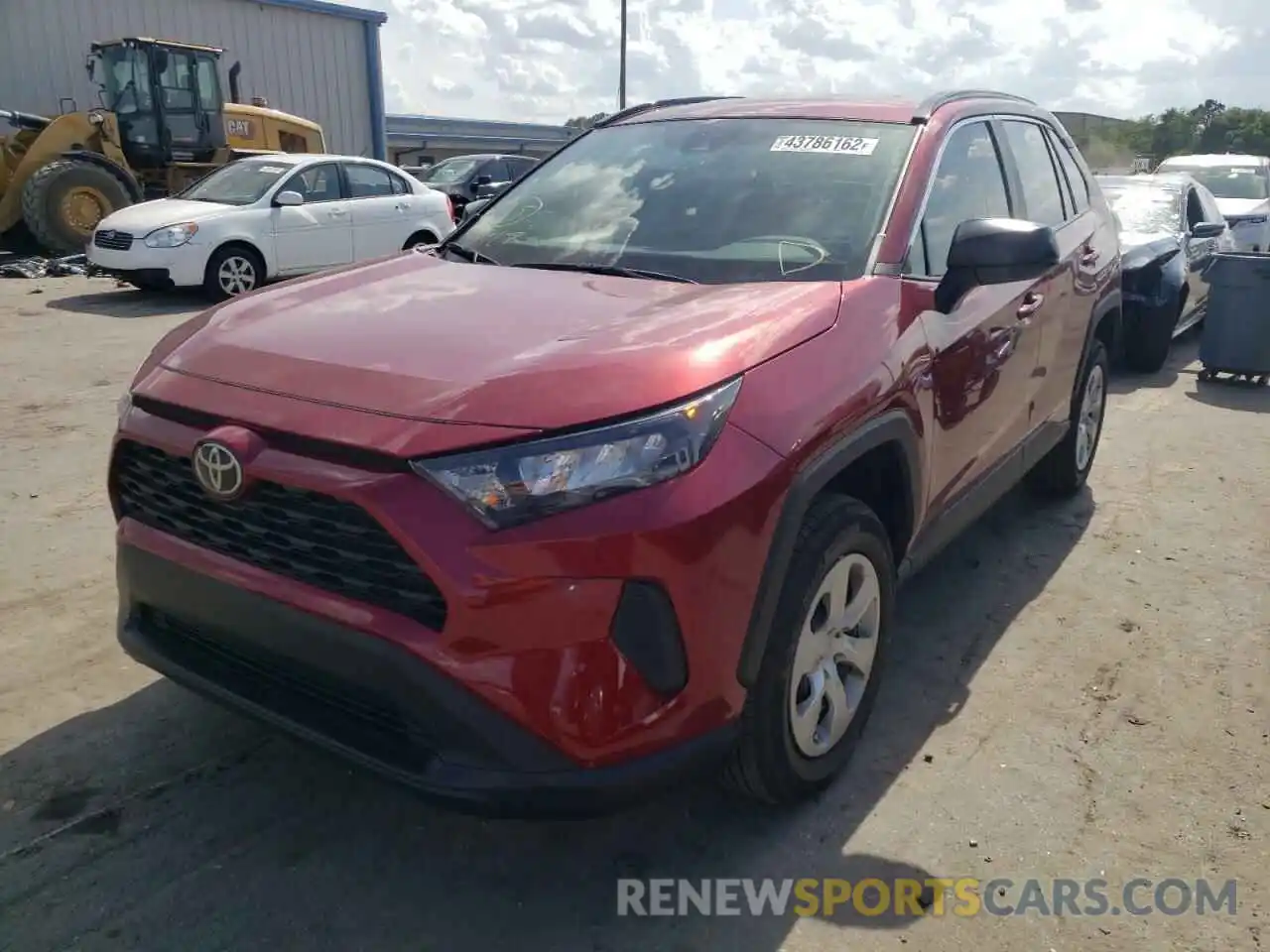 2 Фотография поврежденного автомобиля 2T3H1RFV6MW175684 TOYOTA RAV4 2021