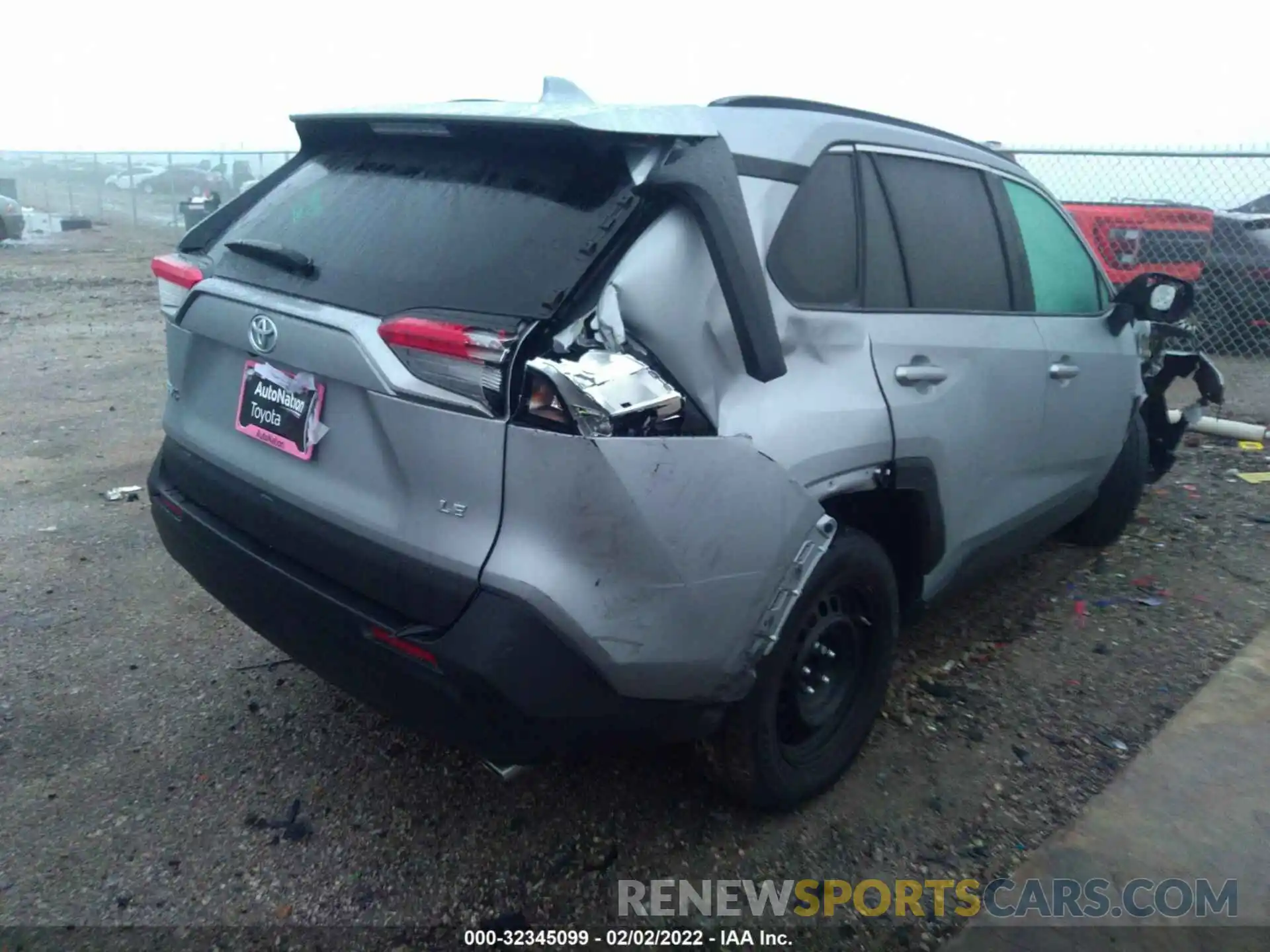 4 Фотография поврежденного автомобиля 2T3H1RFV6MW176771 TOYOTA RAV4 2021