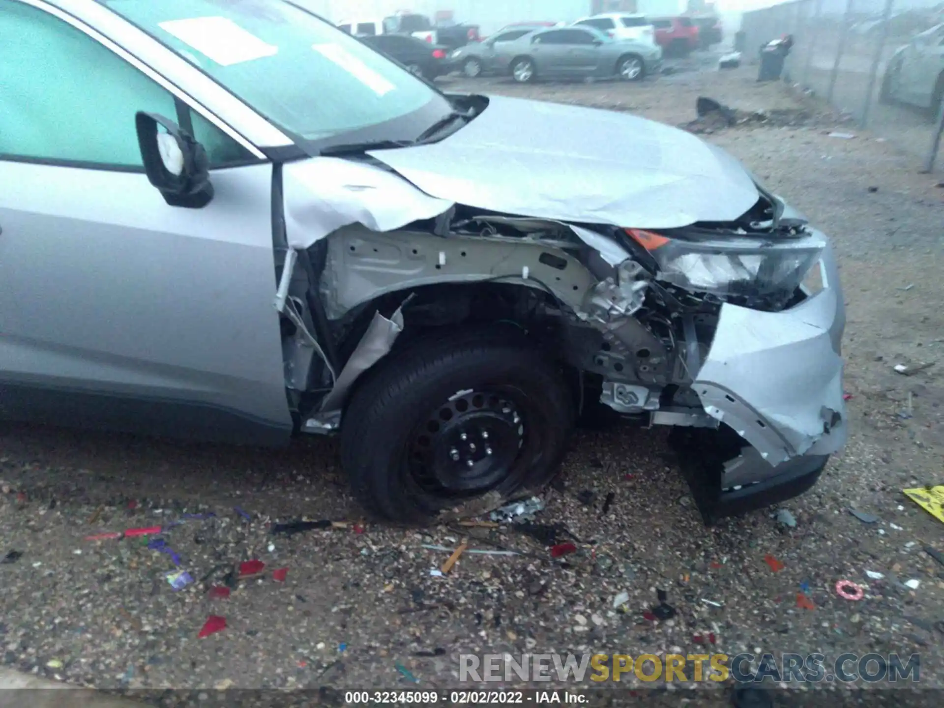 6 Photograph of a damaged car 2T3H1RFV6MW176771 TOYOTA RAV4 2021