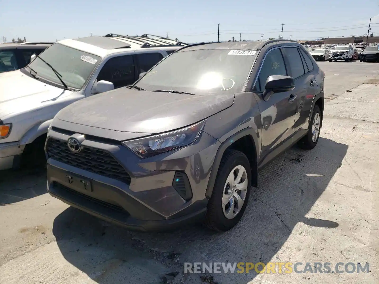 2 Фотография поврежденного автомобиля 2T3H1RFV7MC094307 TOYOTA RAV4 2021