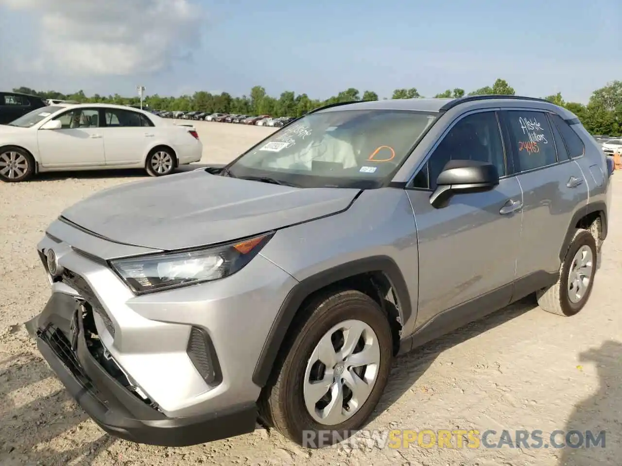 2 Photograph of a damaged car 2T3H1RFV7MC107766 TOYOTA RAV4 2021