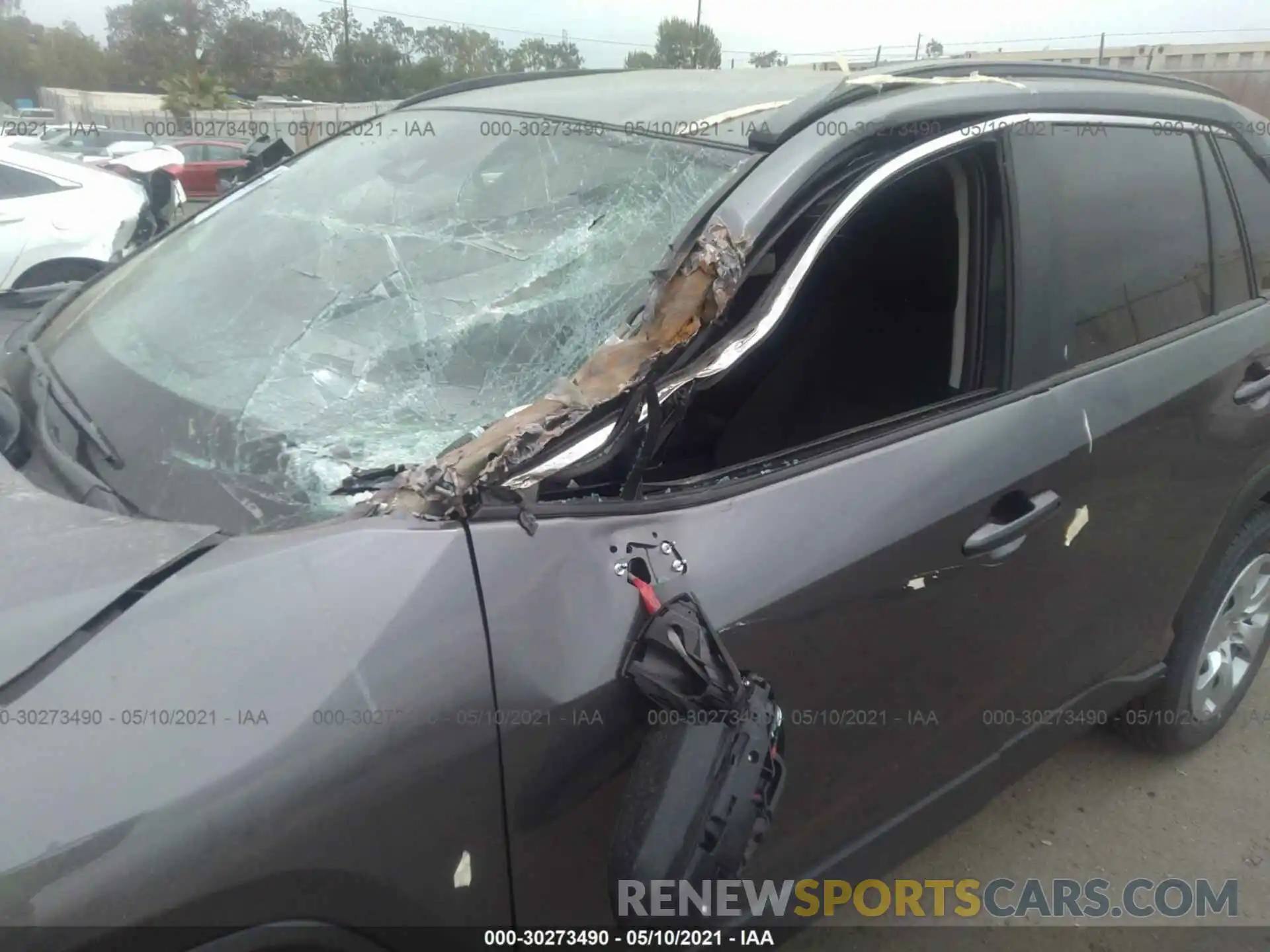 6 Photograph of a damaged car 2T3H1RFV7MC121263 TOYOTA RAV4 2021