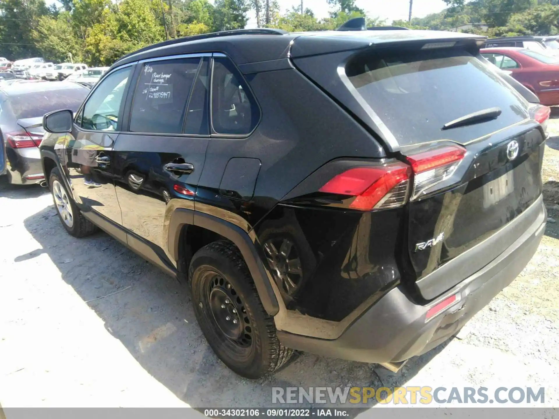 3 Фотография поврежденного автомобиля 2T3H1RFV7MC124390 TOYOTA RAV4 2021