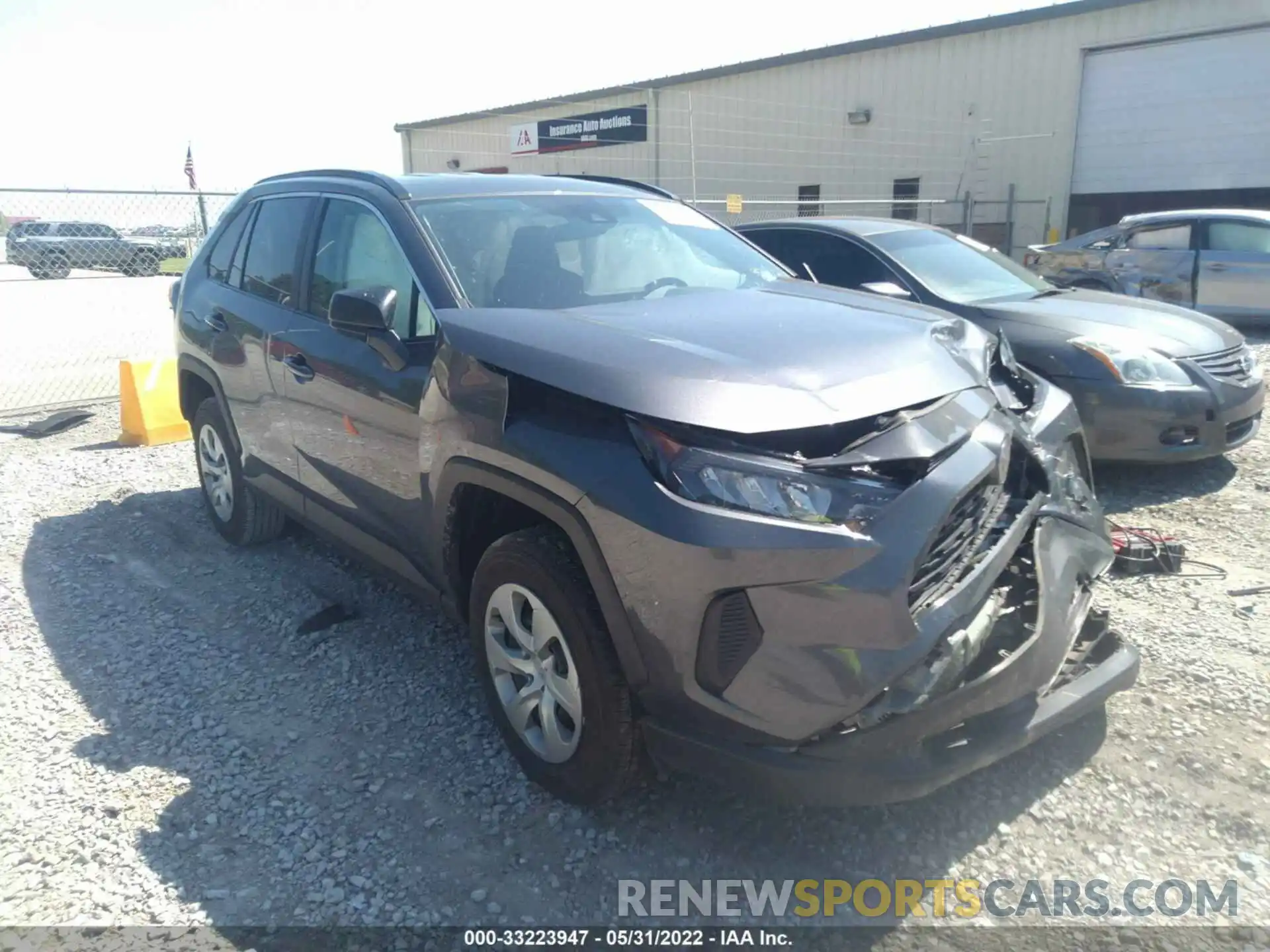 1 Photograph of a damaged car 2T3H1RFV7MC129881 TOYOTA RAV4 2021