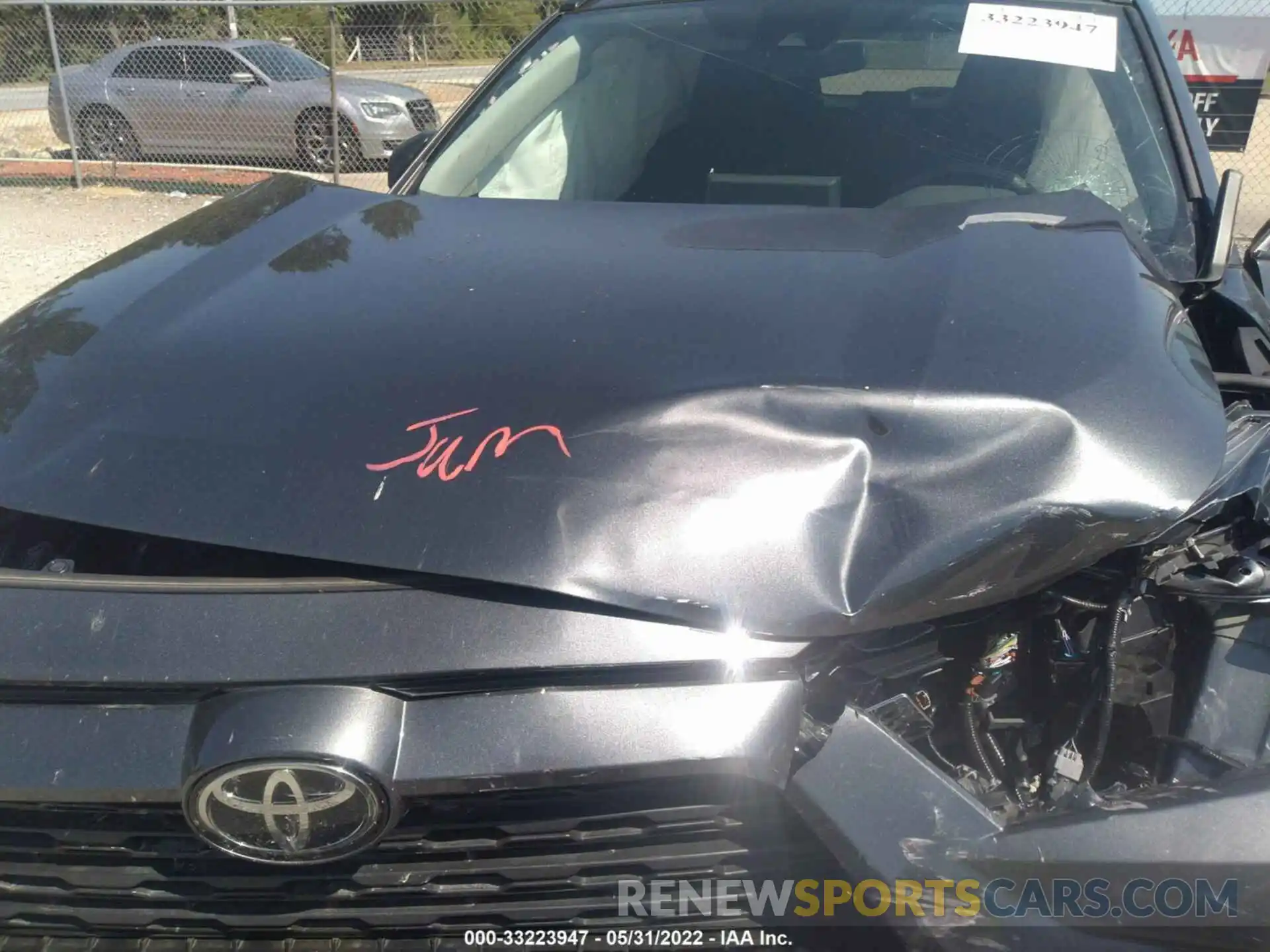 10 Photograph of a damaged car 2T3H1RFV7MC129881 TOYOTA RAV4 2021