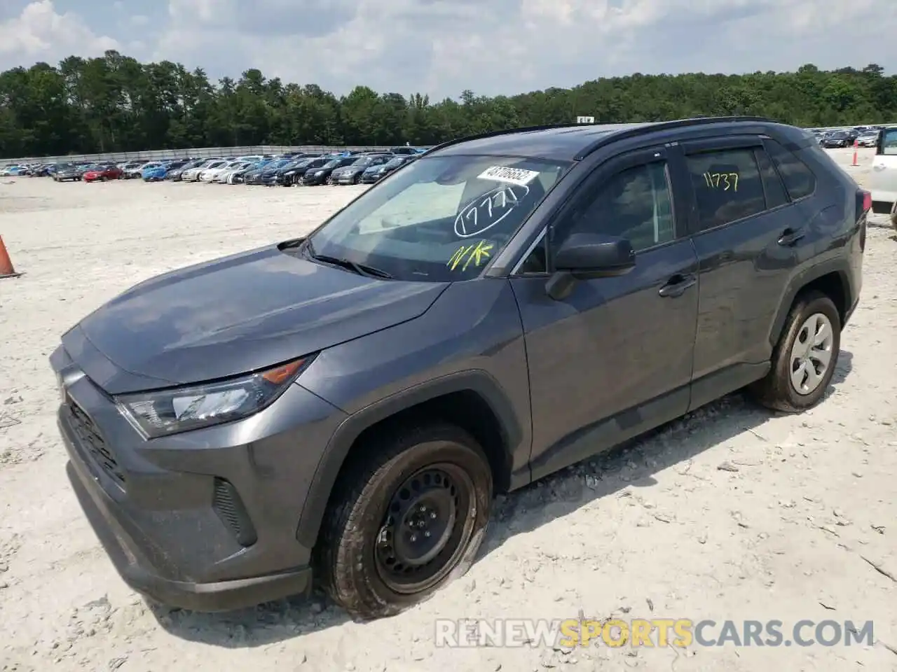 2 Photograph of a damaged car 2T3H1RFV7MC132649 TOYOTA RAV4 2021