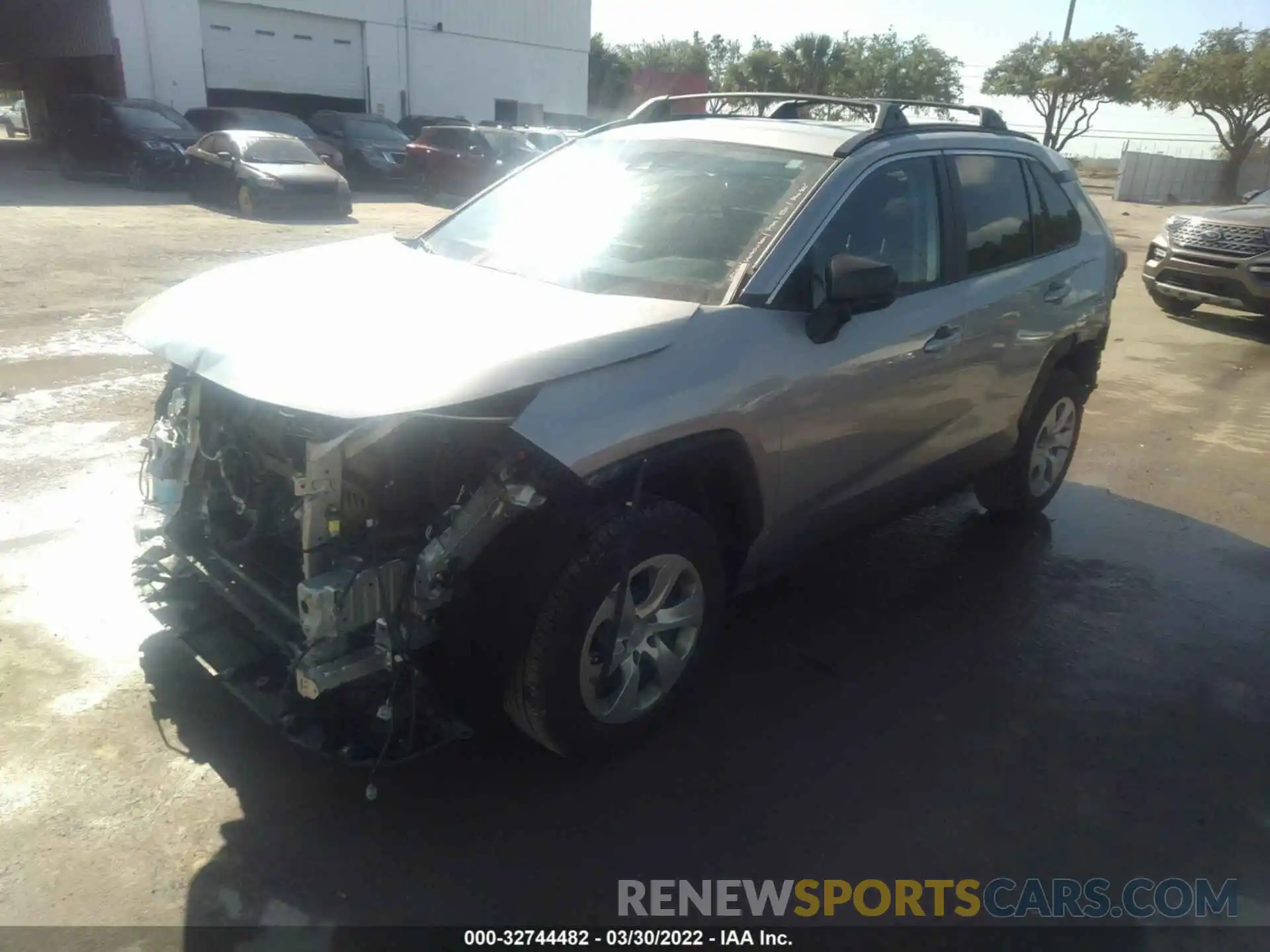 2 Photograph of a damaged car 2T3H1RFV7MC141450 TOYOTA RAV4 2021