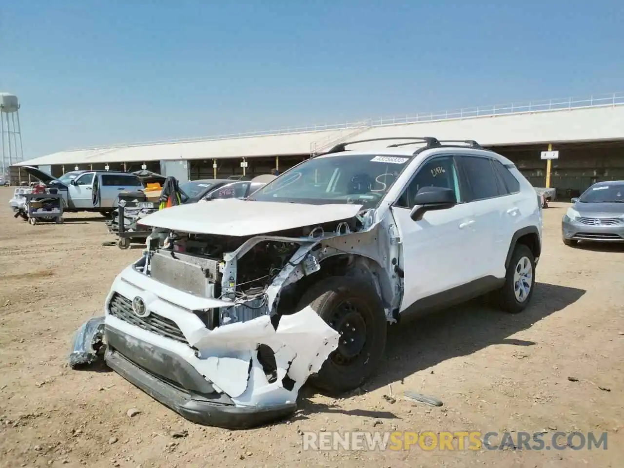 2 Photograph of a damaged car 2T3H1RFV7MC152772 TOYOTA RAV4 2021