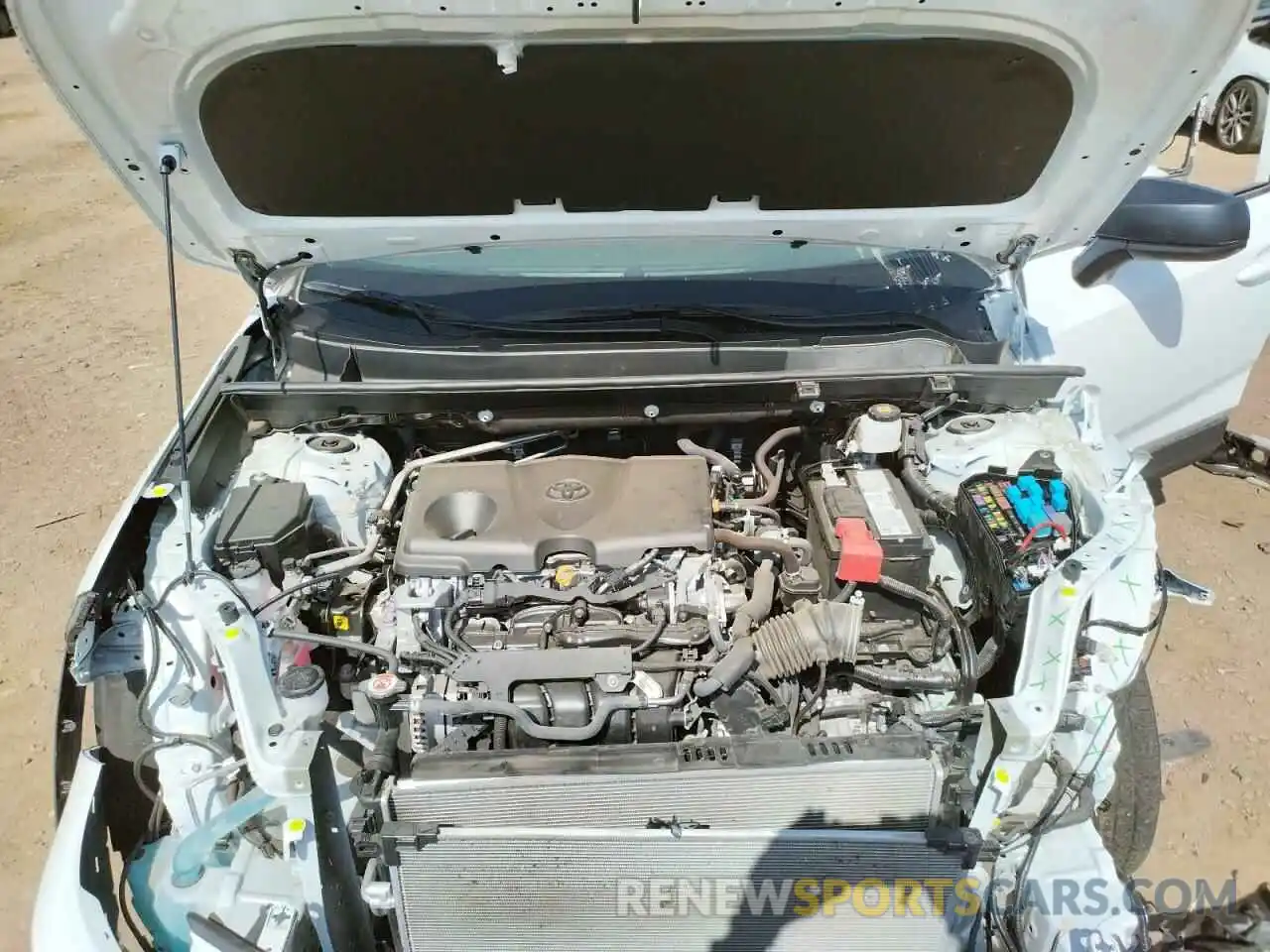 7 Фотография поврежденного автомобиля 2T3H1RFV7MC152772 TOYOTA RAV4 2021