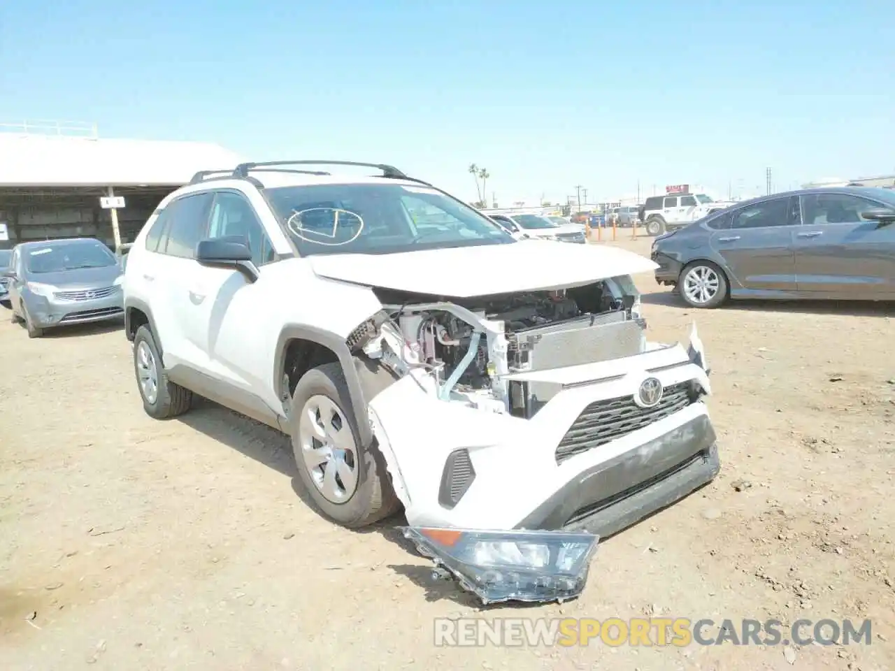 9 Photograph of a damaged car 2T3H1RFV7MC152772 TOYOTA RAV4 2021