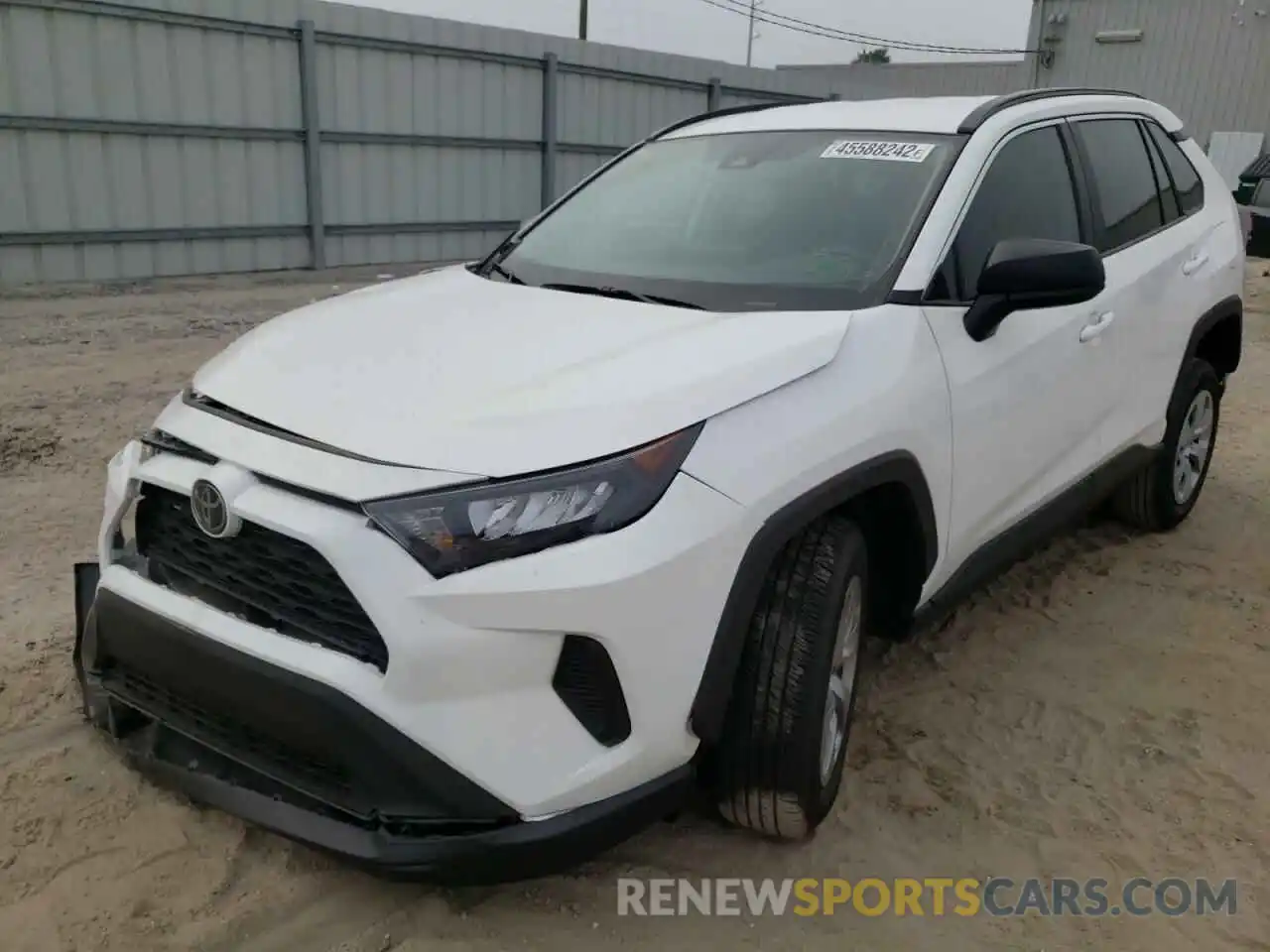 2 Photograph of a damaged car 2T3H1RFV7MC168406 TOYOTA RAV4 2021