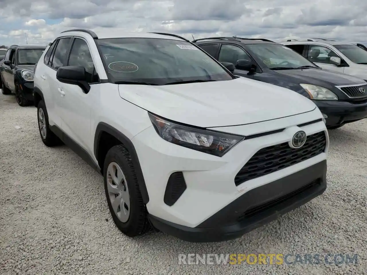 1 Фотография поврежденного автомобиля 2T3H1RFV7MW123772 TOYOTA RAV4 2021