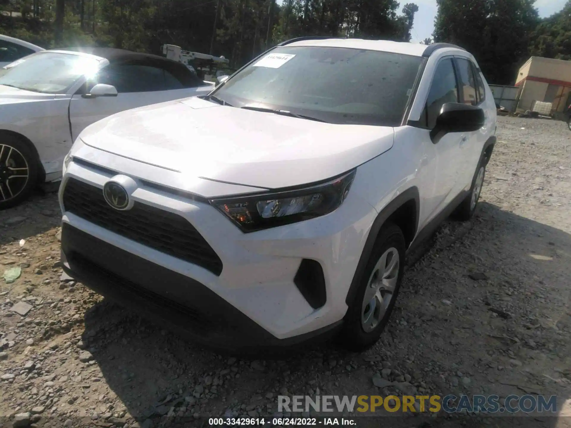 2 Photograph of a damaged car 2T3H1RFV7MW129653 TOYOTA RAV4 2021