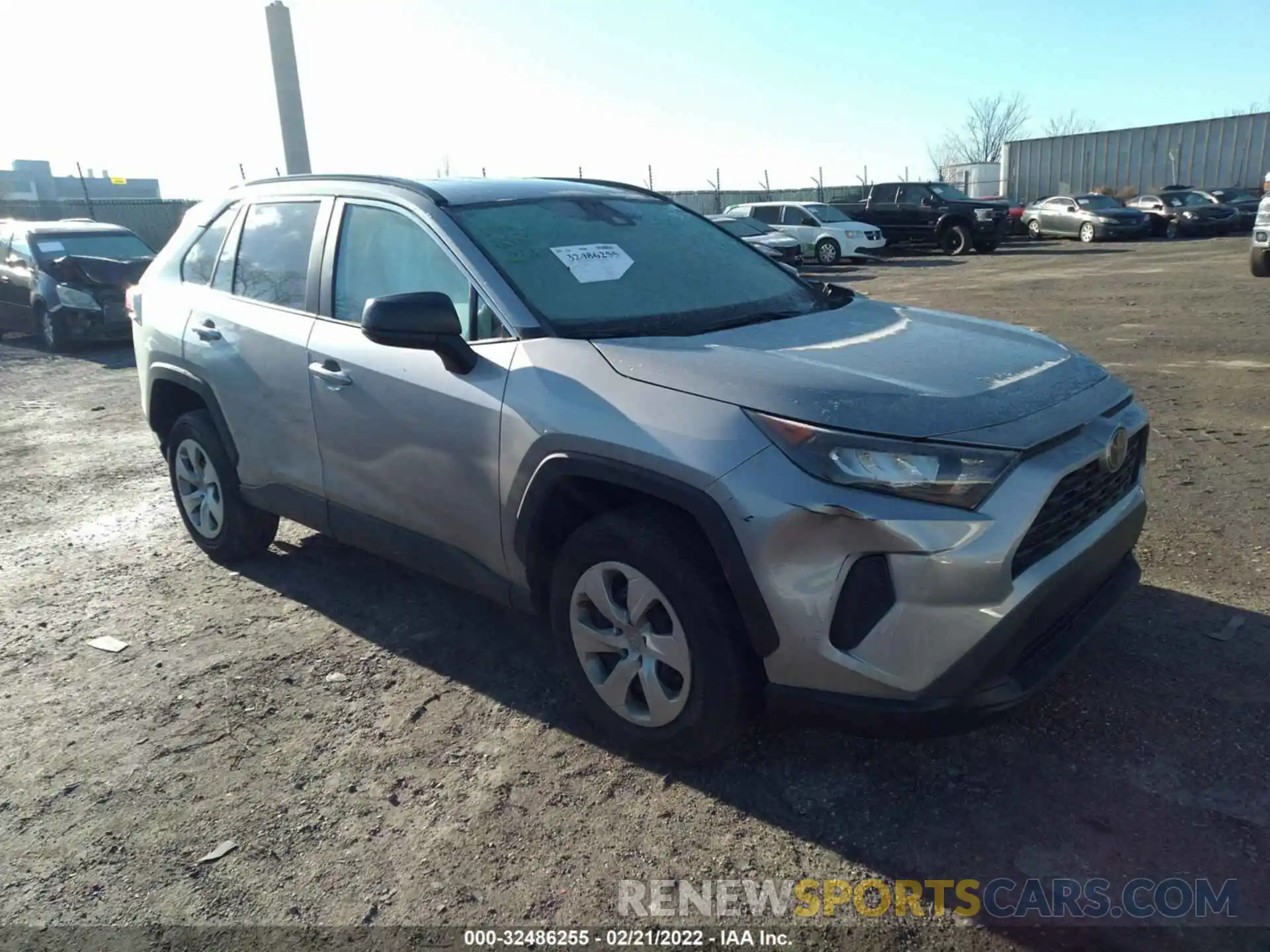 1 Фотография поврежденного автомобиля 2T3H1RFV7MW147120 TOYOTA RAV4 2021