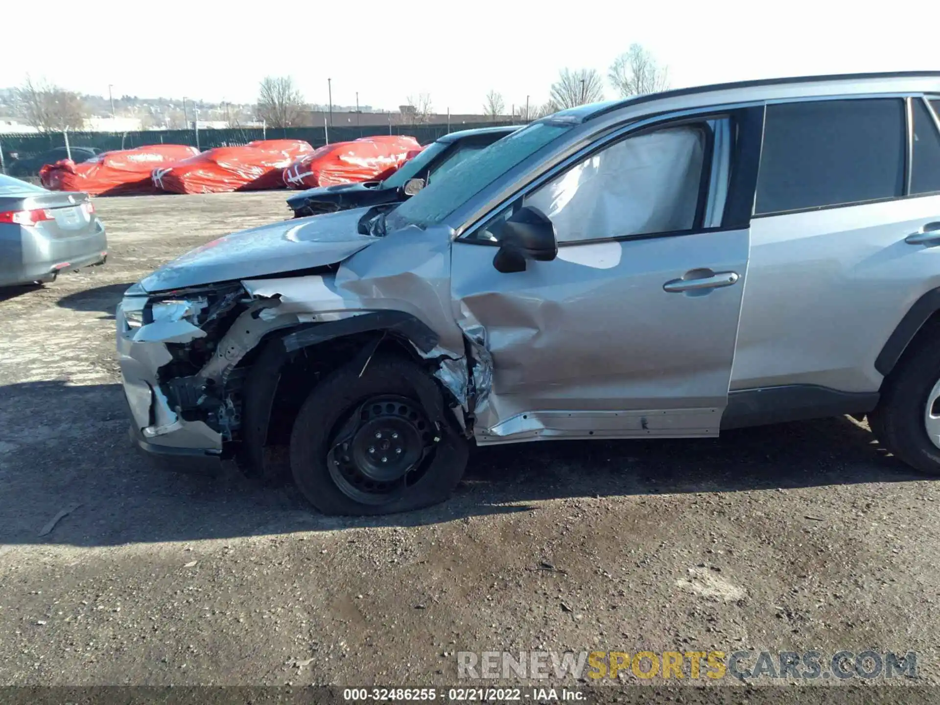 6 Photograph of a damaged car 2T3H1RFV7MW147120 TOYOTA RAV4 2021