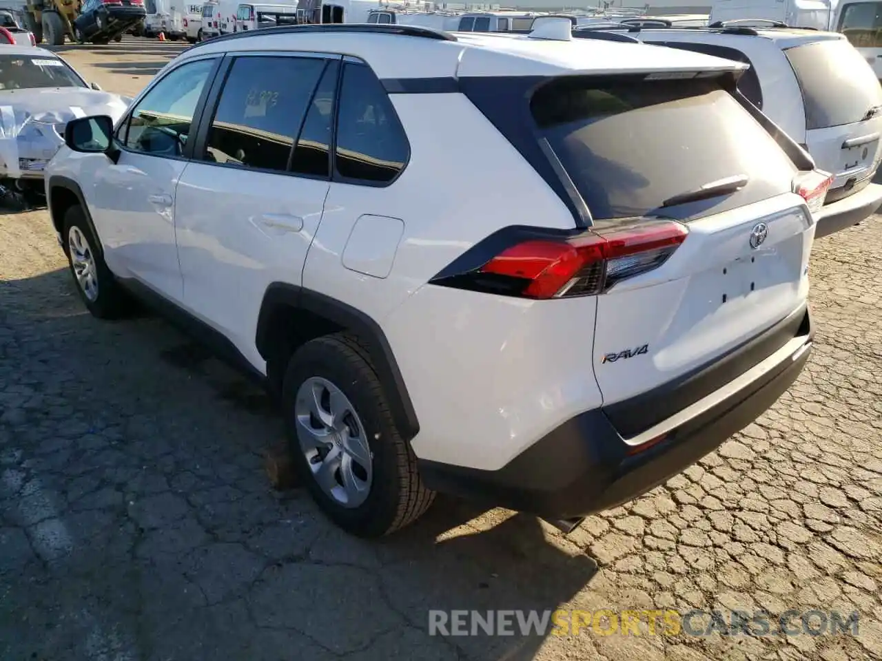 3 Фотография поврежденного автомобиля 2T3H1RFV7MW150485 TOYOTA RAV4 2021