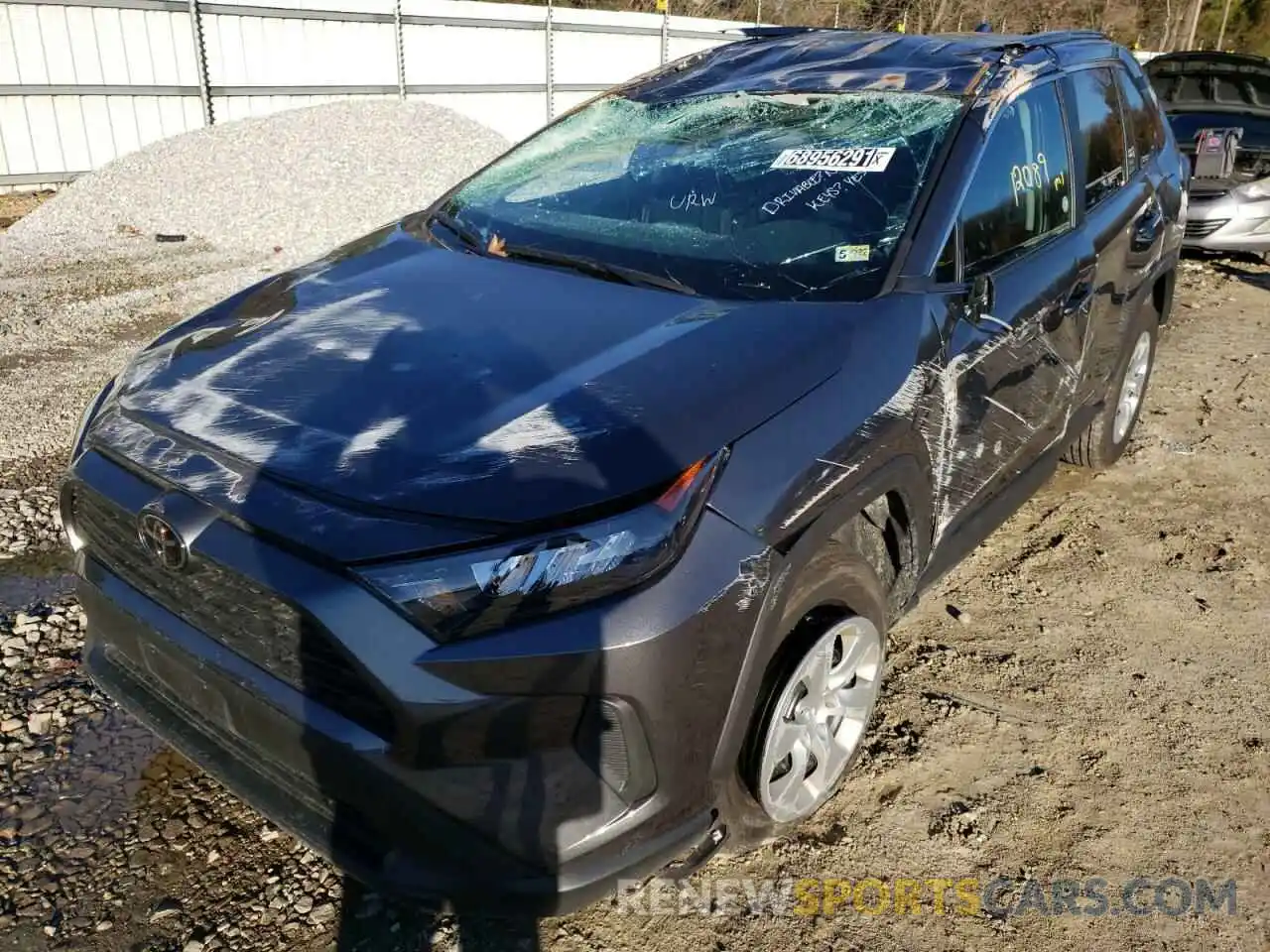 9 Photograph of a damaged car 2T3H1RFV7MW151247 TOYOTA RAV4 2021