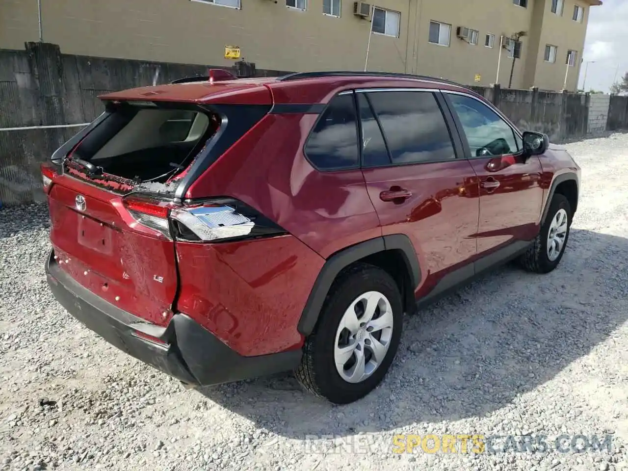 4 Фотография поврежденного автомобиля 2T3H1RFV7MW161535 TOYOTA RAV4 2021