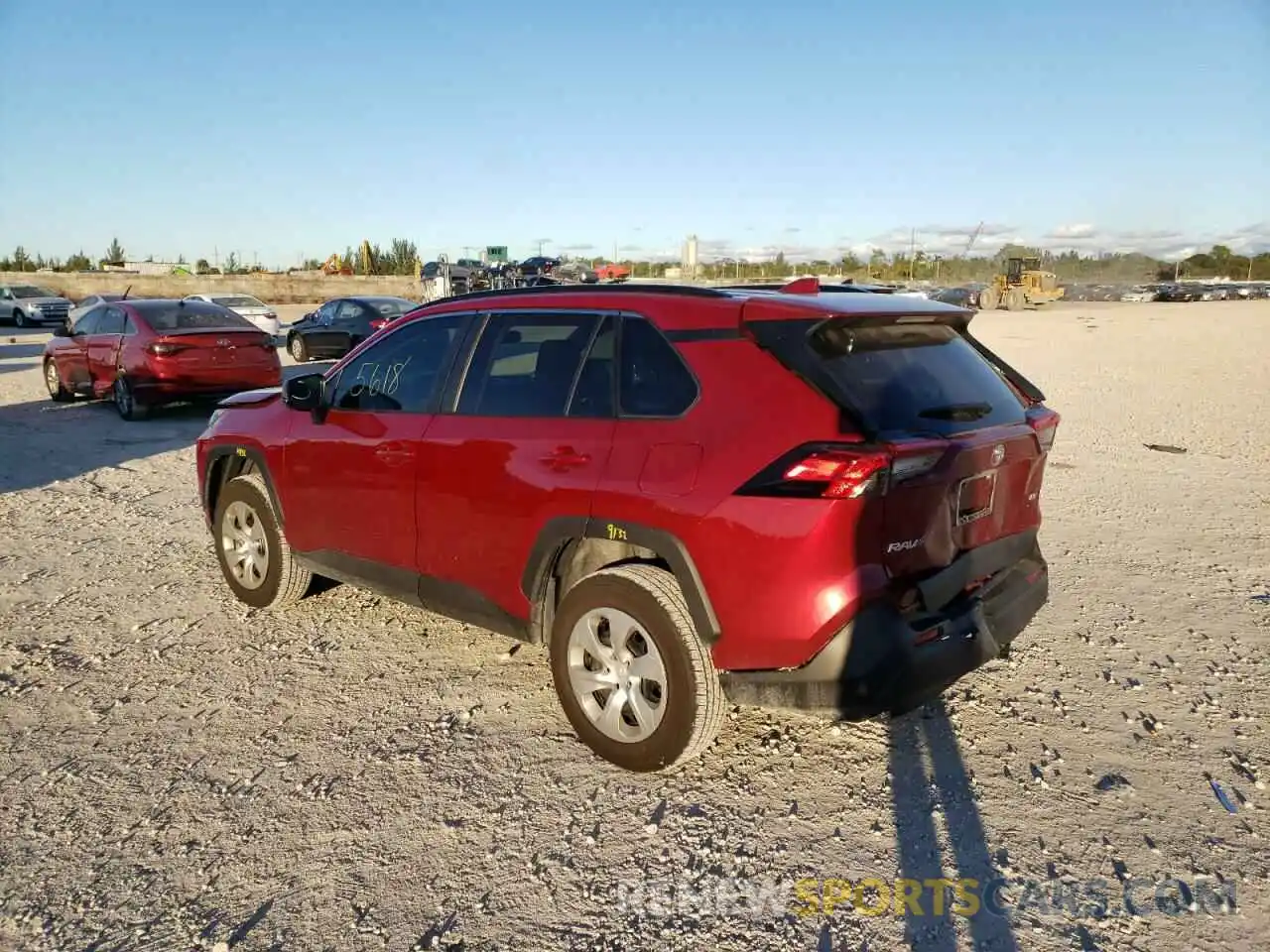 3 Photograph of a damaged car 2T3H1RFV7MW161633 TOYOTA RAV4 2021