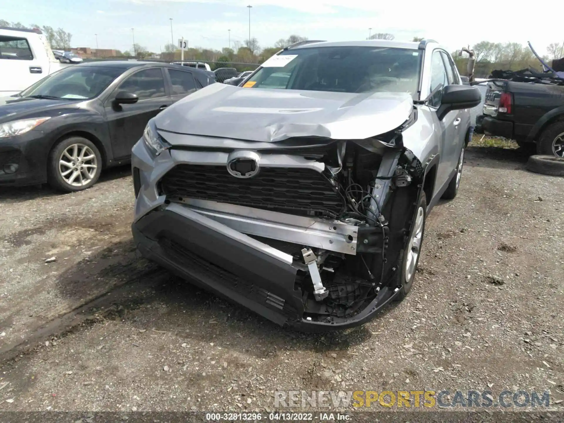 6 Photograph of a damaged car 2T3H1RFV7MW168436 TOYOTA RAV4 2021