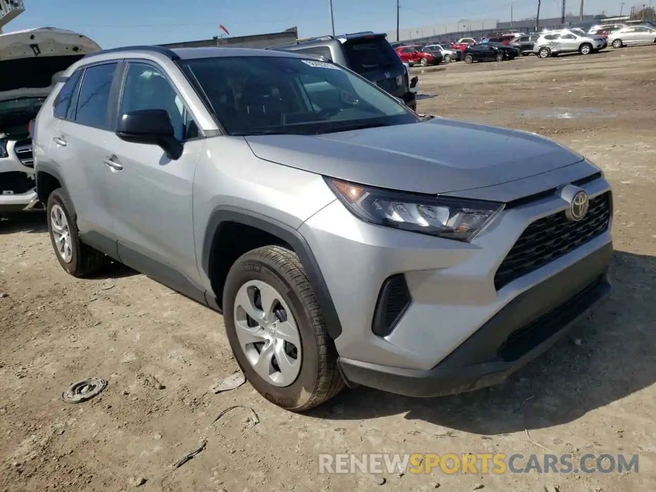 1 Photograph of a damaged car 2T3H1RFV7MW169439 TOYOTA RAV4 2021