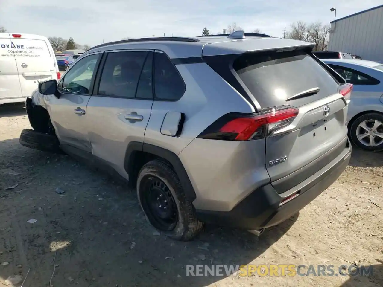 3 Photograph of a damaged car 2T3H1RFV7MW169439 TOYOTA RAV4 2021