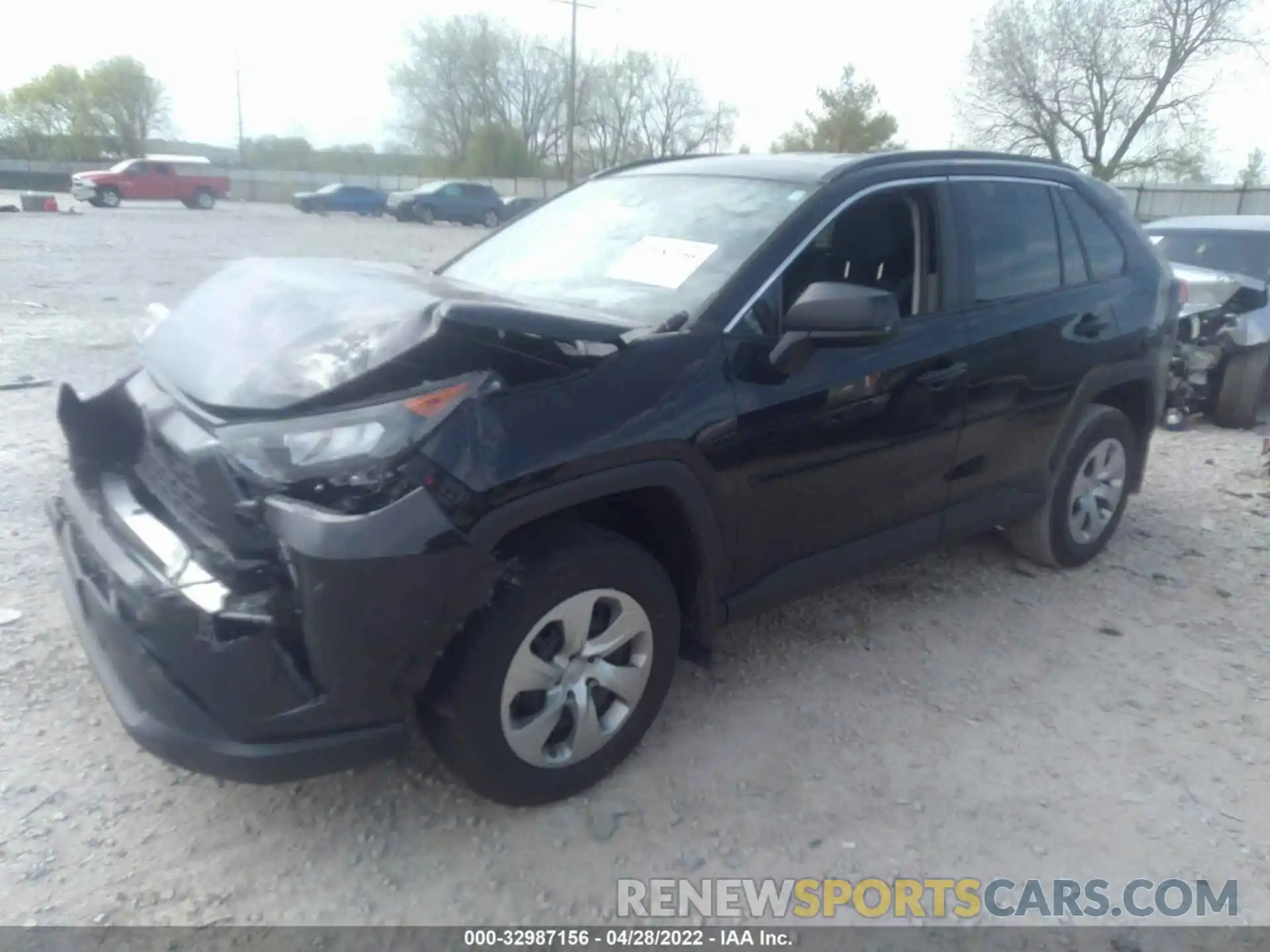 2 Photograph of a damaged car 2T3H1RFV7MW178092 TOYOTA RAV4 2021