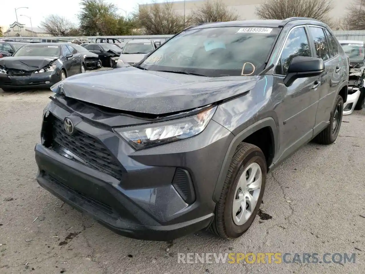 2 Photograph of a damaged car 2T3H1RFV7MW178660 TOYOTA RAV4 2021