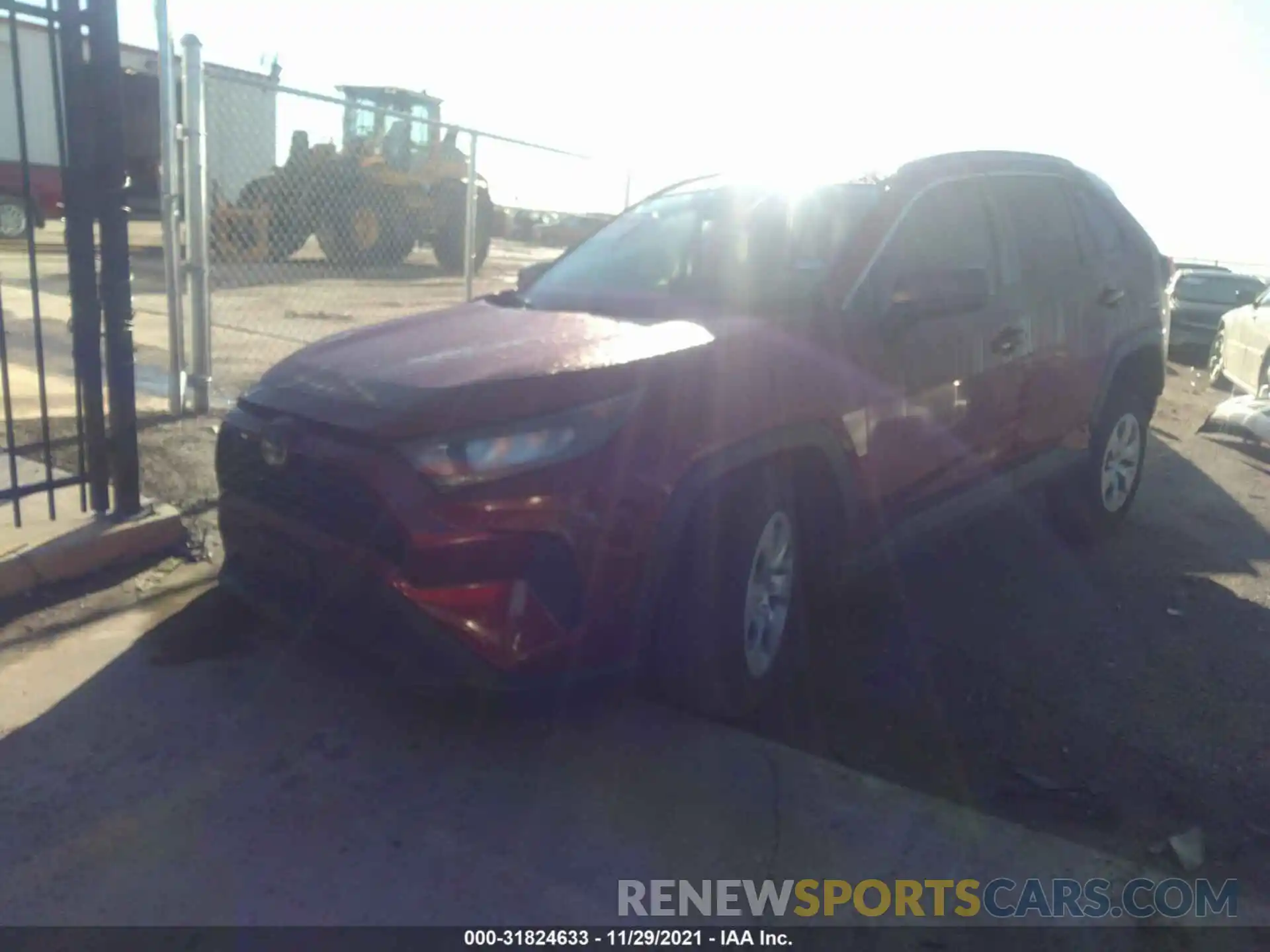 2 Photograph of a damaged car 2T3H1RFV8MC086068 TOYOTA RAV4 2021