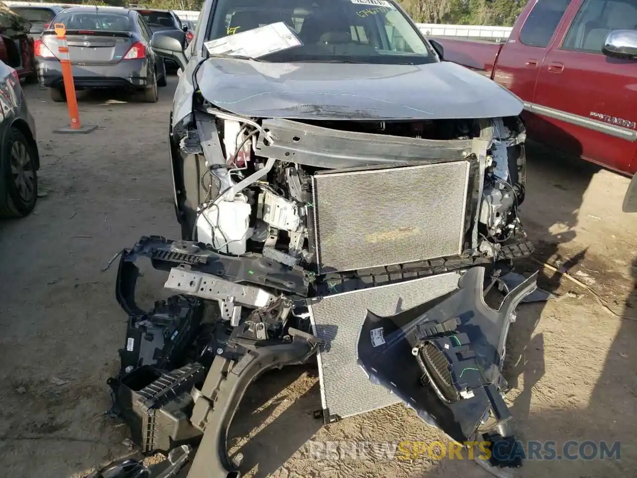 9 Photograph of a damaged car 2T3H1RFV8MC097510 TOYOTA RAV4 2021