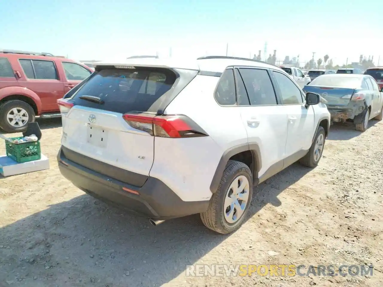 4 Фотография поврежденного автомобиля 2T3H1RFV8MC098155 TOYOTA RAV4 2021