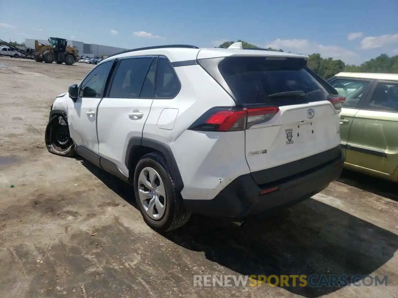 3 Photograph of a damaged car 2T3H1RFV8MC100664 TOYOTA RAV4 2021